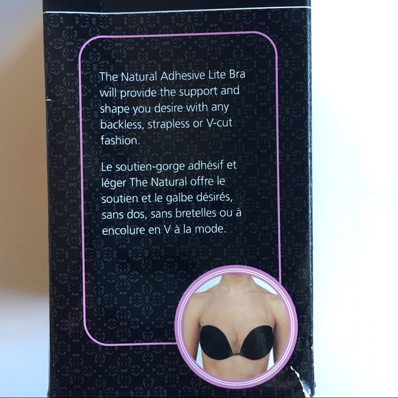 Adhesive lite backless and strapless bra in 38D - Picture 4 of 10